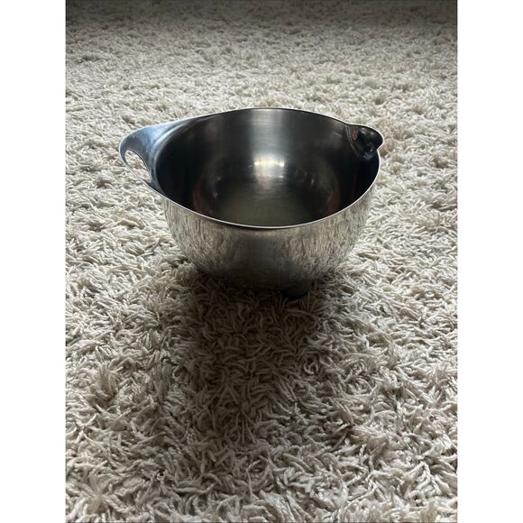 1985 Michael Graves Design Stainless Steel Footed Mixing Bowl - Picture 1 of 11